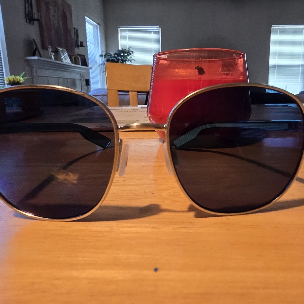 Costa Egret Women's Blue Mirrored Lens Sunglasses with Silver Frame